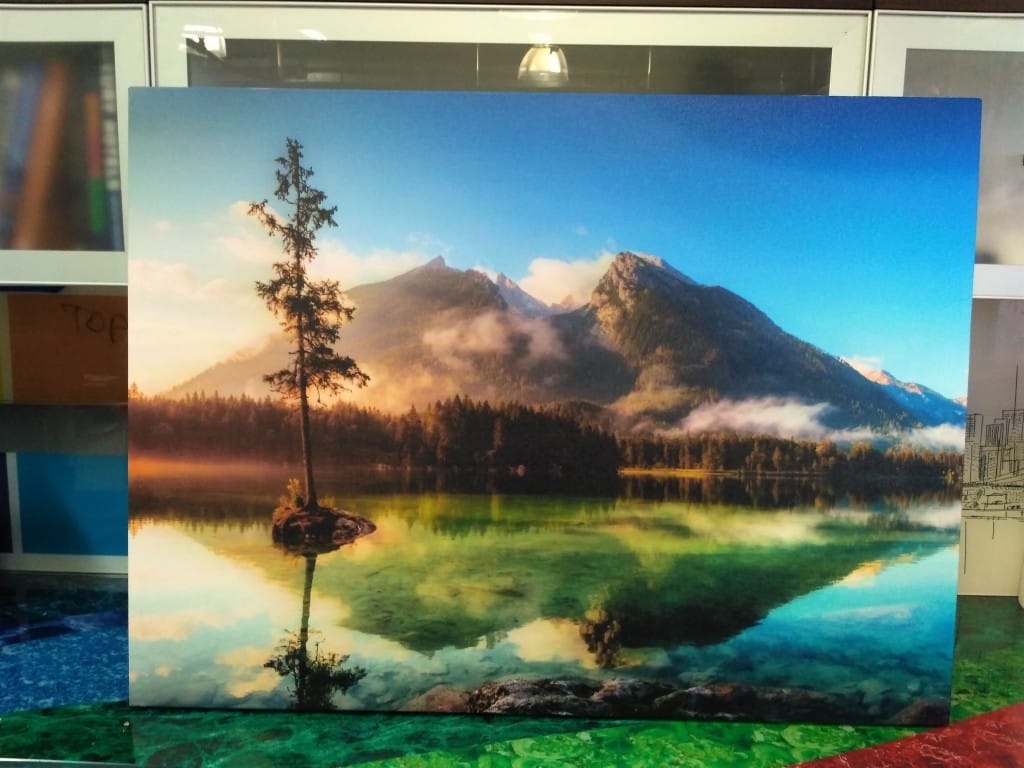 uv-printing on canvas